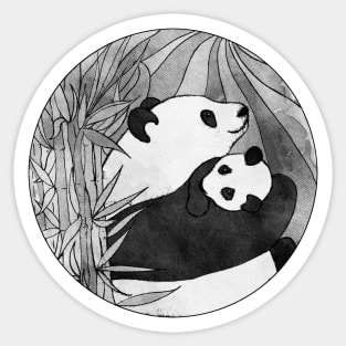 Panda Mother Love Sticker